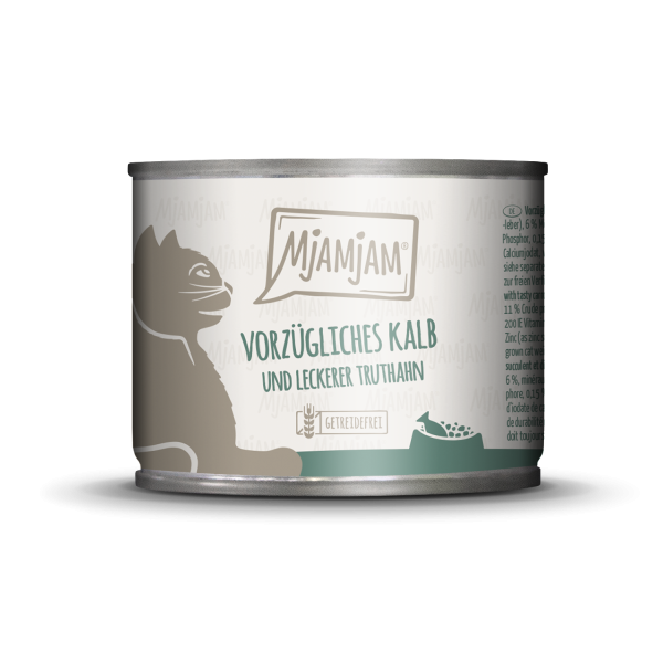 11028 MjAMjAM Cat - vorzügliches Kalb & Truthahn an leckeren Möhrchen - 200g - 1500px